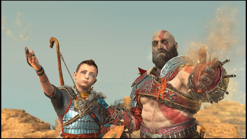 screen shot, Kratos, Atreus, video games, God of War (2018), God of War, 1080P, Santa Monica Studio