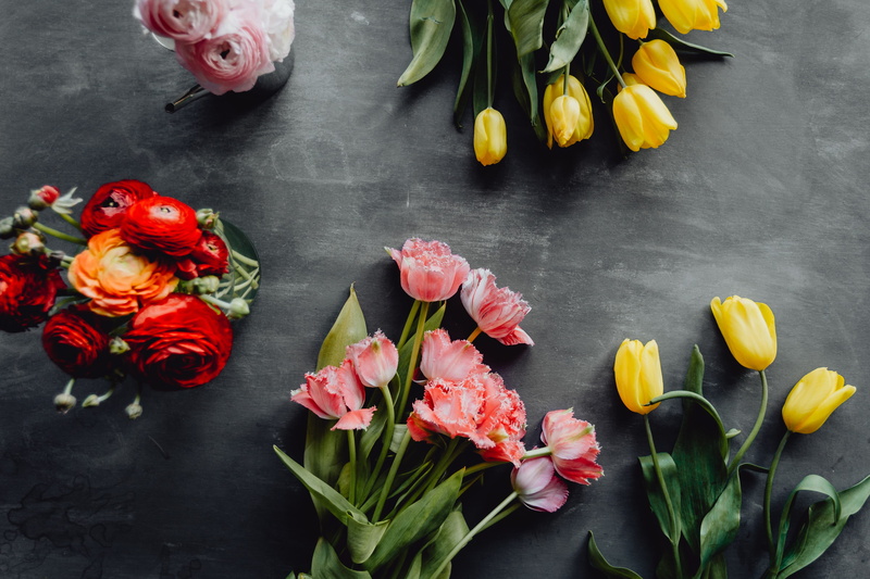 bouquet, bouqet, rose, fragility, copy paste, bloom, close-up, flower arrangement, colorful, 4K, no people, tulip, inflorescence, copy, flower head, grey