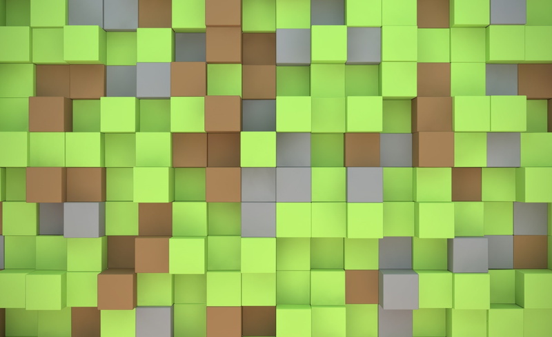 grass, full frame, trolobytefx, shape, cube, geometric shape, no people, trolobyte, games, square shape, stone, green color, tile, Games/Minecraft, dirt