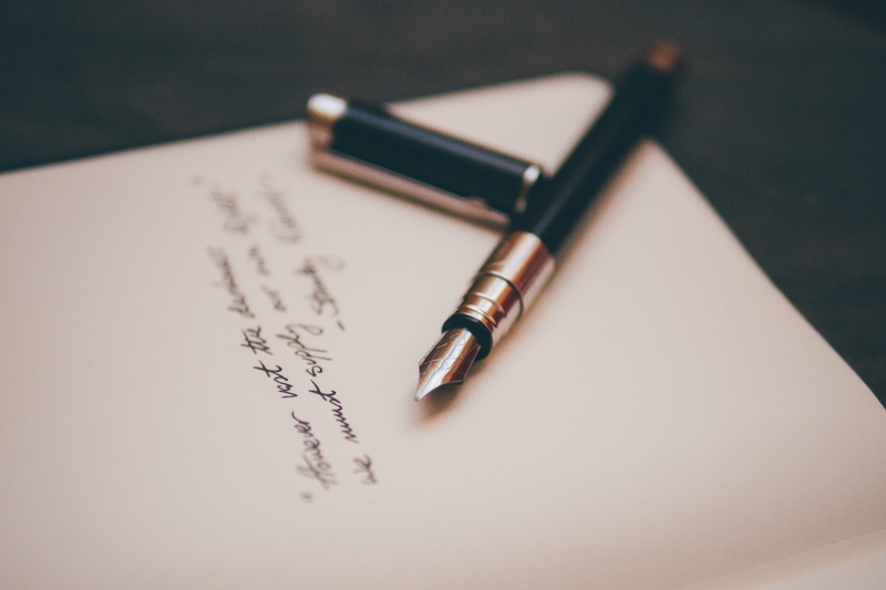 4K, photography, effects, pens, letter