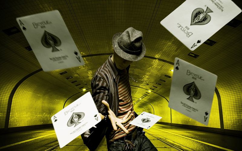 number, still life, indoors, Ace of Spades, Men, leisure games, high angle view, gambling, human representation, playing, cards, spade, poker - card game