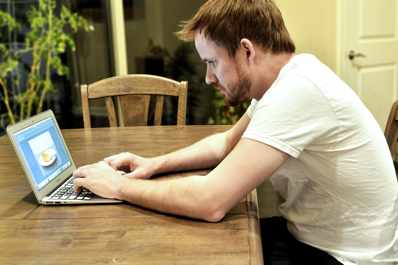 adobe, millennial, 4K, indoors, learning, worker, focused, casual clothing, person, leisure activity, edit, side view, lifestyles, editing, learn, photoshop