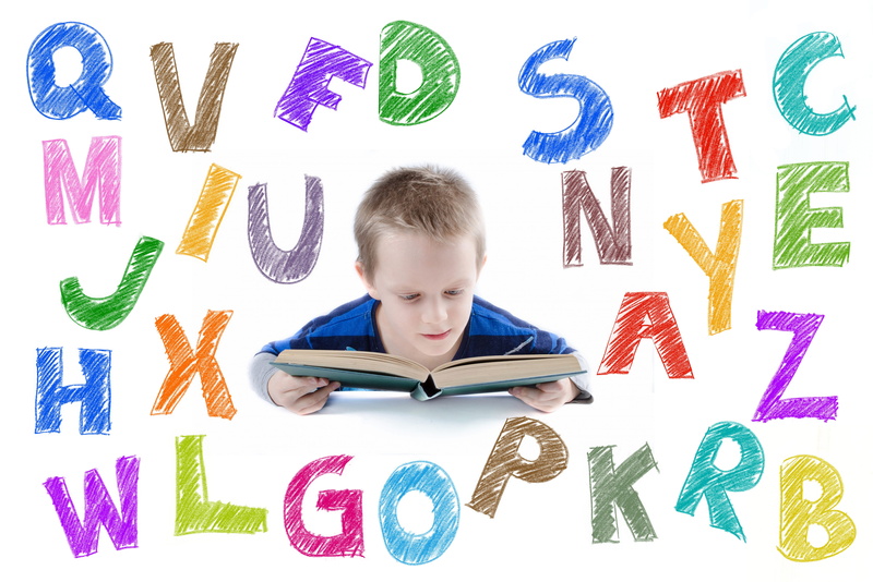 letters, childhood, learning, boys, abc, portrait, western script, text, read, alphabet, white background, males, school, wireless technology, literacy