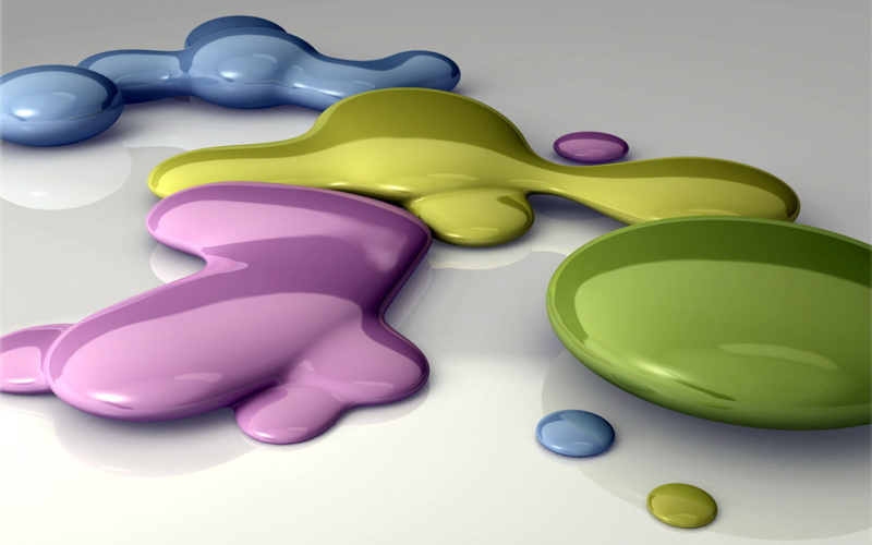 3d, colorful, liquid, 1080P, d