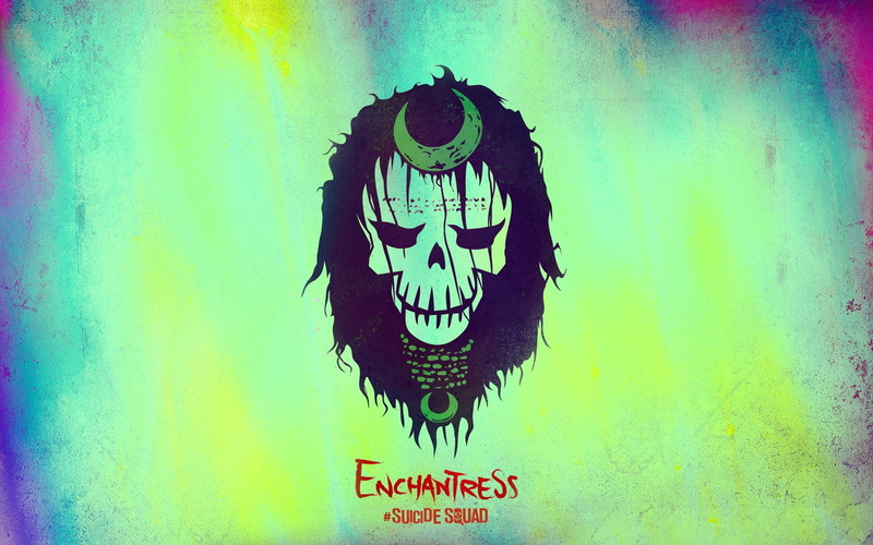 enchantress, day, architecture, graffiti, built structure, male likeness, suicide, representation, paint, art and craft, close-up, Suicide Squad, wall - building feature