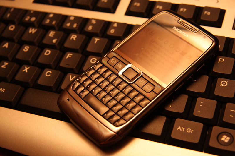 QWERTY, nokia e71, keyboard, Nokia, phone, 4K