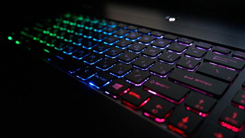 qwerty, 4K, Keyboards, Lights
