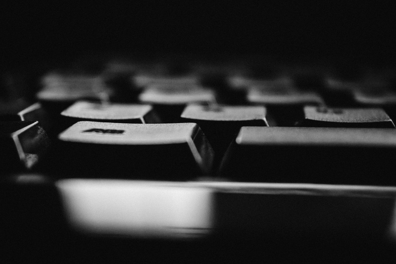 black, Keyboards, closeup, qwerty, 5K