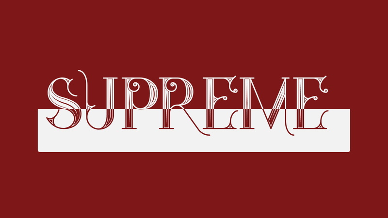 typography, 1080P, Supreme Commander, red background, supreme