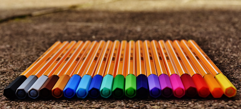 colored pencil, no people, colour pencils, pointed, surface, art and craft, colored pencils, assorted, writing instrument, focus on foreground, nature