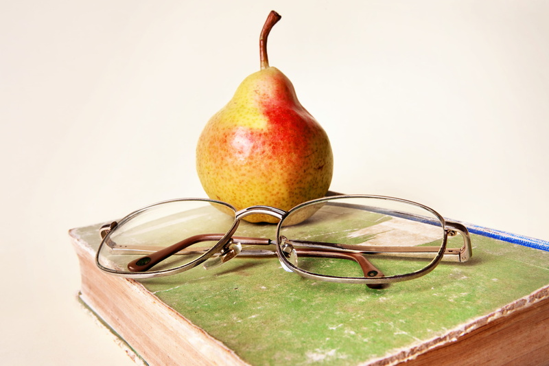 single object, group of objects, no people, book, pear, indoors, glasses, primary, close-up, concept, wood - material, school, archival, pears, teach, 2K