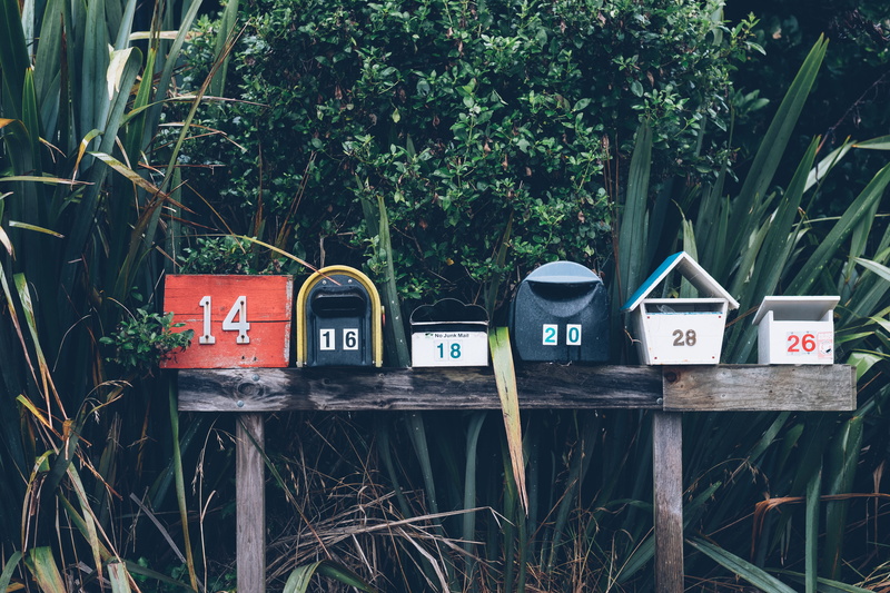 beside, six, day, envelope, power supply, correspondence, plants, letter, boxes, wood - material, mail box, sign, public mailbox, mailbox, text, 26, communication
