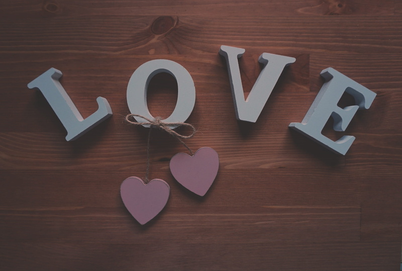vintage, western script, organic, wood, emotion, no people, fabric, heart shape, love, indoors, natural, decorative letters, signage, table, surface, hearts