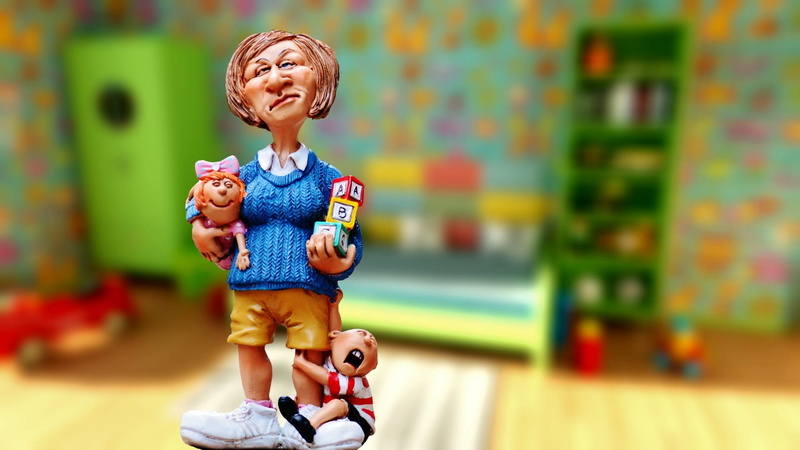 emotion, cute, woman, alphabet, child, building blocks, blocks, full length, kindergarten teacher, children educator, boys, baby, playing, baby-sitter