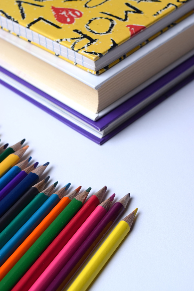 bright, arrangement, mountain, download, draw, playful, large group of objects, color, book, order, teacher, colored pencil, class, creativity, choice