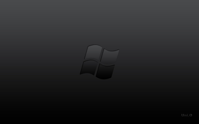 720P, Black, art, windows, x, logos, technology, minimalistic, hd, microsoft, apple