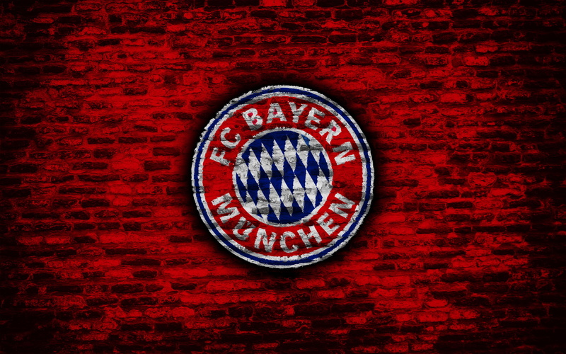 Logo, FC Bayern Munich, 2K, Emblem, Soccer