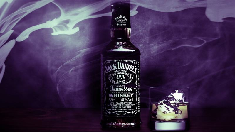 communication, two objects, representation, bottle, text, Jack Daniels, close-up, telephone, studio shot, indoors, still life, textile, healthcare and medicine