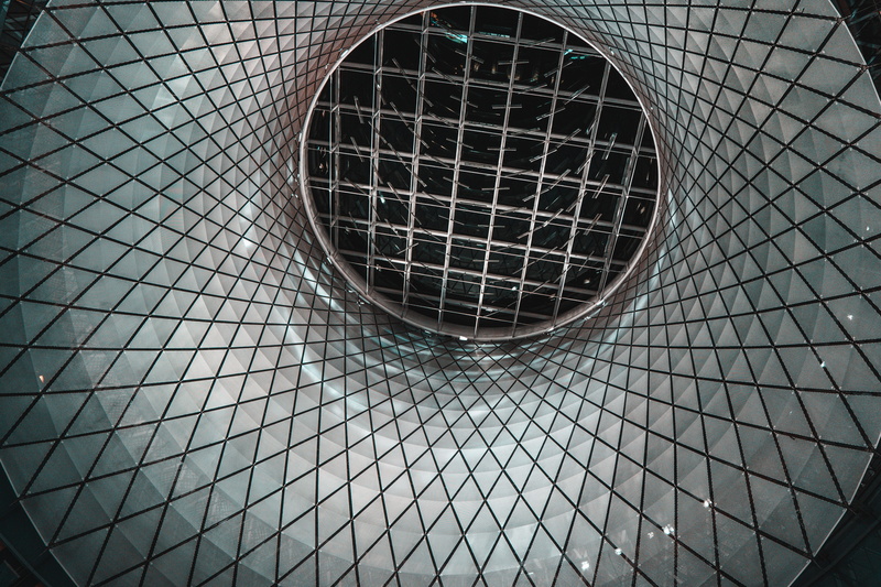 design, pigeon, headlight, fire screen, 5K, speaker, animal, modern, no people, built structure, geometric shape, prison, circle, symbol, grille, directly below