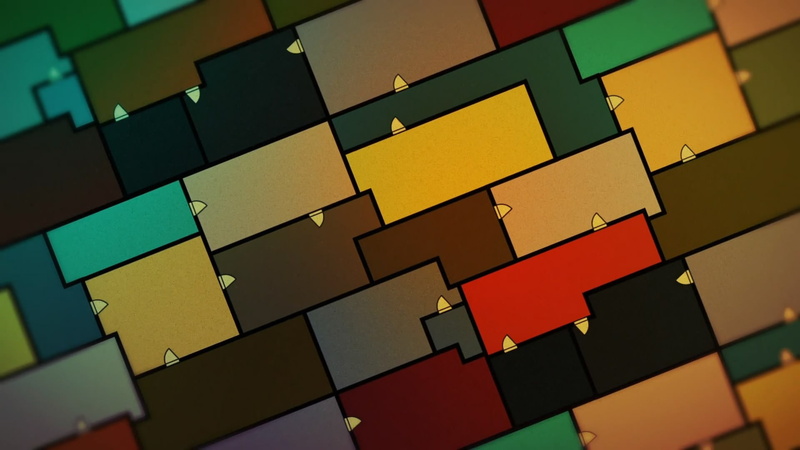 in a row, multi colored, full frame, 1080P, design, wall - building feature, graphic, indoors, architecture, yellow, no people, backgrounds, illuminated