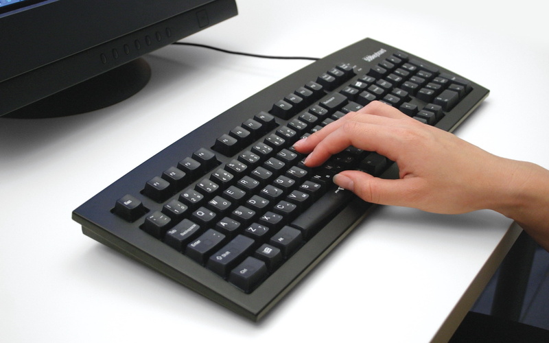 laptop, black Color, business, adult, office, close-up, black, finance, internet, human Hand, indoors, hand, computer, equipment, keypad, typing, technology