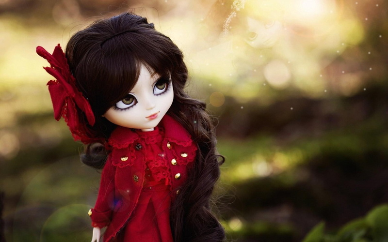 hd, haired, toy, doll, cute, black, 1680x1050, girl, toy girl, woman, 720P