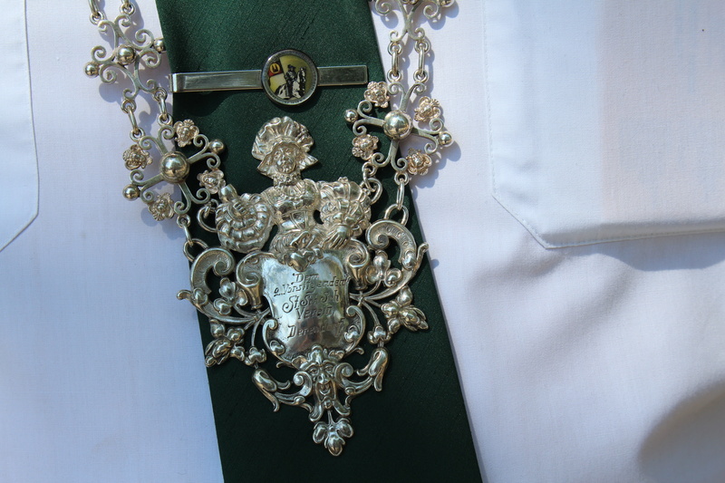 clothing, pattern, precious gem, no people, düsseldorf chelios badge, metal, shooting club, 5K, wealth, ornate, arts culture and entertainment, floral pattern