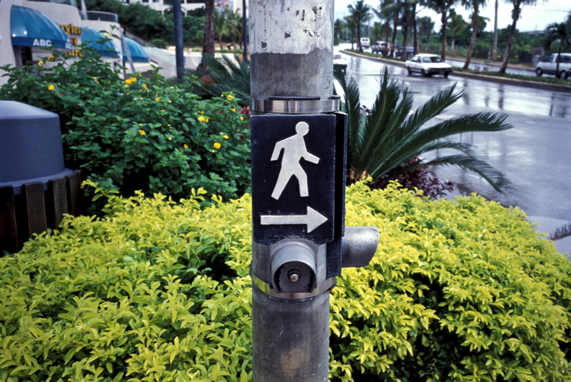 symbol, green color, Signal, sign, growth, guidance, day, Push Button, city, plant, foreign countries, button, built structure, tree, focus on foreground