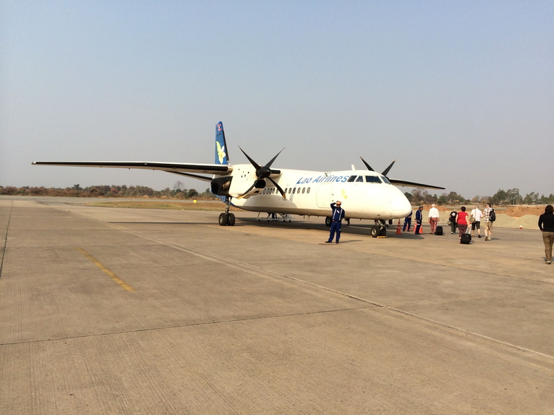 men, sky, airfield, arrival, nature, foreign countries, transportation, concrete, airport, laos, pakse airport, airplane, 2K, local airport, plane, journey
