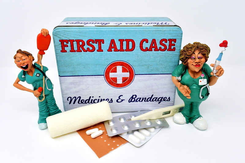figure, full length, toy, men, western script, representation, childhood, paramedic, help, females, child, white background, medic, emergency, first aid kit