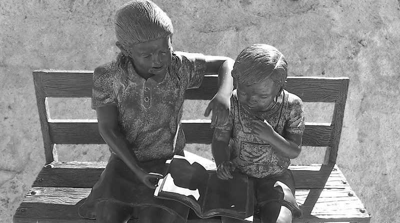 childhood, person, sister, teenage, school, men, sitting, young, child, park, positive emotion, female, outdoor, leisure activity, youth, classroom, casual clothing
