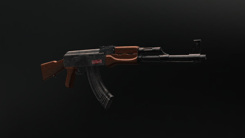 communication, 3D, risk, 1080P, ominous, indoors, AK-47, protection, no people, security, weapon, machine gun, cut out, gun, safety, aggression, studio shot