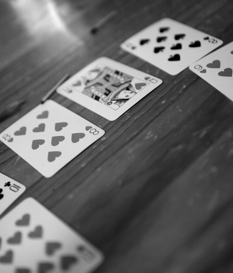 2K, opportunity, cards, Game, game, playing, play, still life, assorted, table, Cards, wood - material, leisure games, Fun, game of chance, spade, close-up