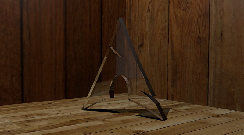 wood - material, hardwood floor, logo, day, flooring, Linux, table, still life, no people, built structure, single object, ladder, absence, close-up, brown