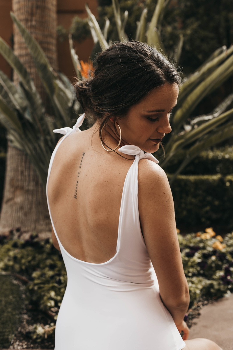 fashion, young adult, women, hairstyle, hair, plant, linen, beautiful woman, evening dress, blossom, apparel, person, leisure activity, female, rear view