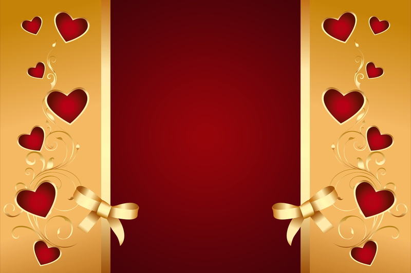 passion, abstract, greeting, gift, copy space, shape, february, greeting Card, valentine Card, illuminated, romantic, gold colored, lighting equipment