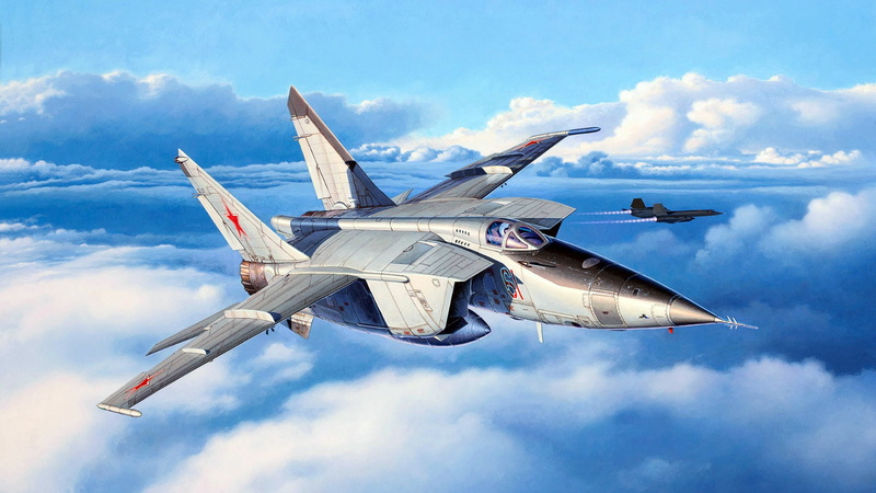 MiG-25РБТ, Bureau of Mikoyan — Gurevich, 3rd generation, Electronic reconnaissance aircraft, Soviet supersonic high-altitude, twin-engine fighter-interceptor
