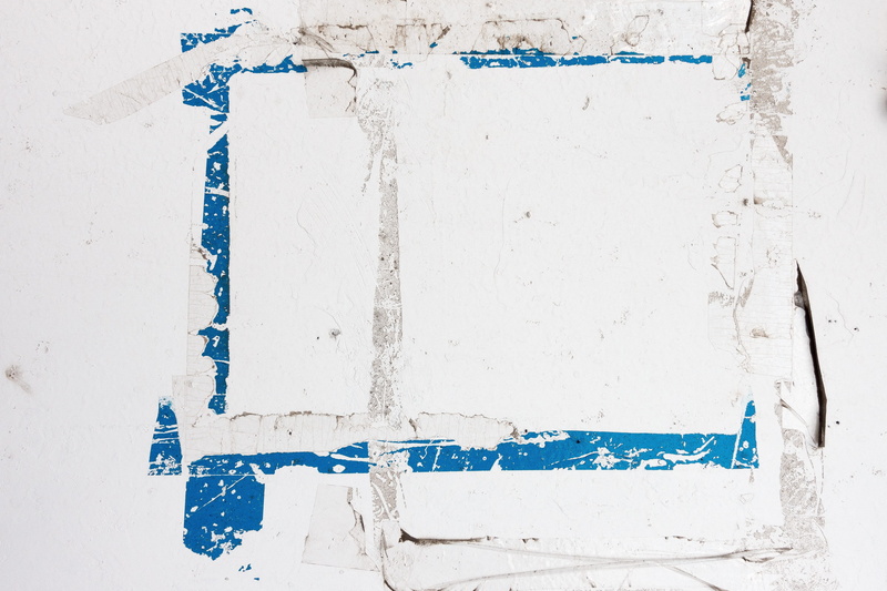 run-down, weathered, textured, paint, blue, Background, architecture, copy space, no people, dirty, blank, notice board, building exterior, built structure