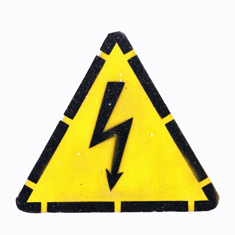 symbol, yellow, communication, white, warn, safety, triangle shape, notice, danger, dangerous, hazard, information, industry, studio shot, guidance, advice