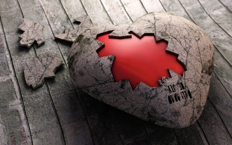 heart, 1080P, Board, cork