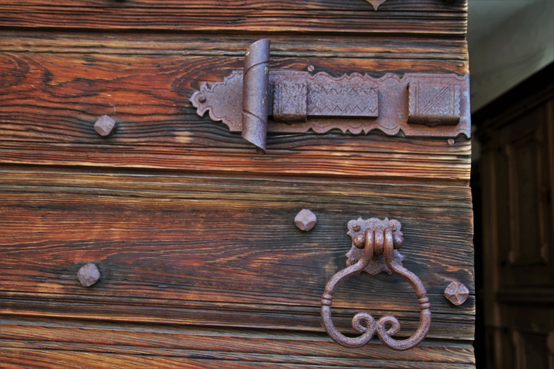 doorknob, castle, safety, surface, architecture, backgrounds, full frame, fittings, handle, lock door, closed, iron, brown, rusty, door, protection, the door