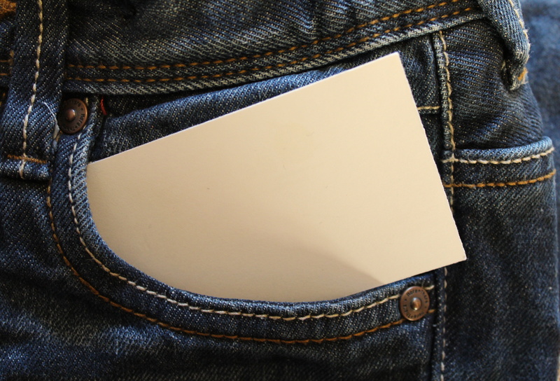 jeans, fashion, blank, white, blue, backgrounds, note, casual clothing, list, bag, close-up, rectangle, card, 4K, pocket, copy space, denim, paper, clothing