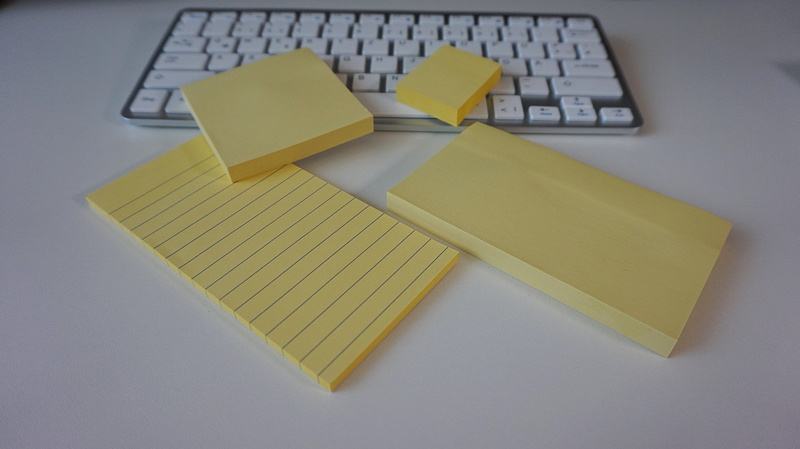 close-up, note pad, Adhesive, computer, indoors, Postit, Sticky Notes, technology, to do list, no people, studio shot, paper, office accessories, note - message