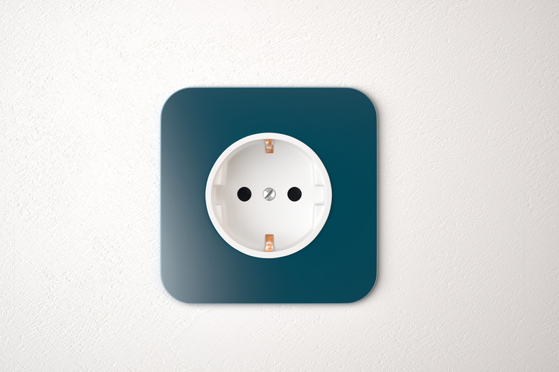 3d, device, wall, supply, simplicity, electronic, business, white background, no people, wall - building feature, push button, fuel and power generation