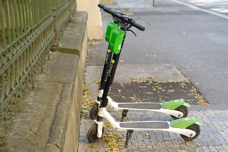 land vehicle, outdoor, scooter, mode of transportation, transport, outdoors, cyclist, bicycle, eco, summer, water, industry, trend, road, high angle view