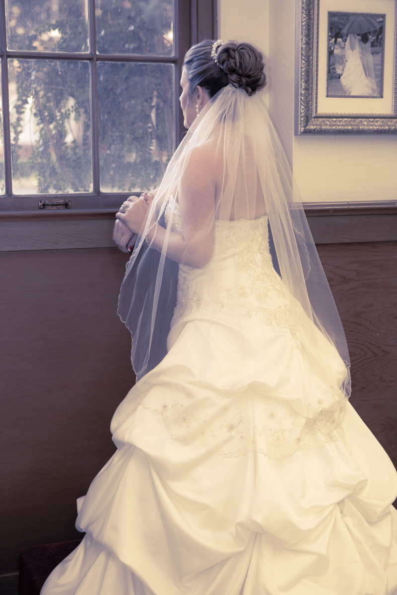 veil, attractive, style, 5K, dress, wedding, women, caucasian, white, wedding ceremony, girl, rear view, ceremony, young women, female, life events, indoors