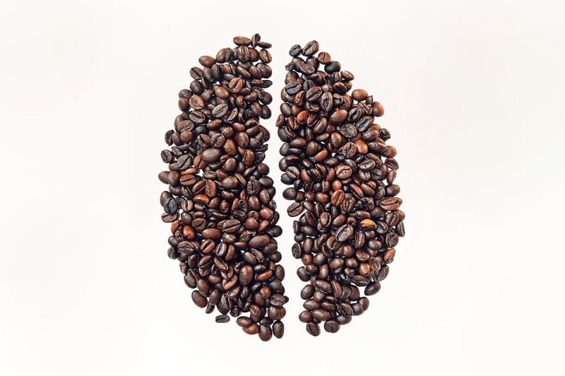 coffee, wellbeing, copy space, pleasure, aroma, close-up, coffee - drink, still life, motif, stimulant, brown, heart shape, caffeine, cozy, high angle view