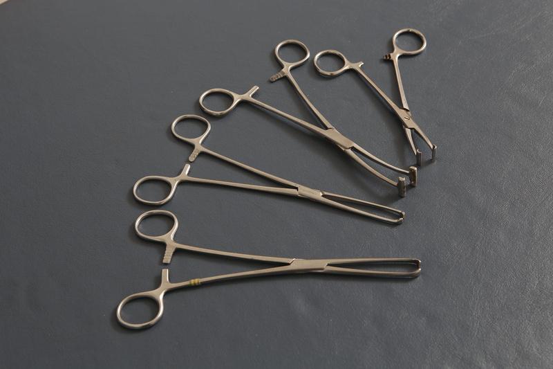 indoors, care, clamp, medium group of objects, surgery, group of objects, no people, medical equipment, steel, healthcare and medicine, simplicity, scissors