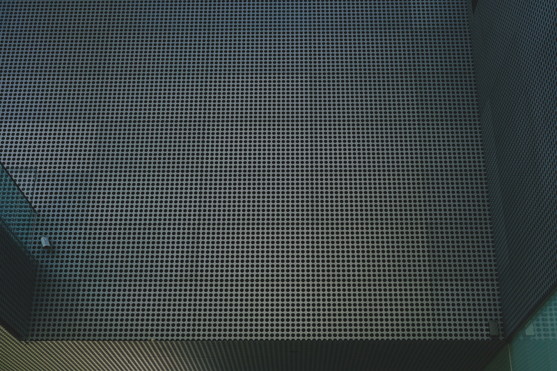 speaker, wire mesh, full frame, metal, museum, usa, day, amplifier, furniture, fire screen, design, ceiling, hardware, audio speaker, textured, repetition