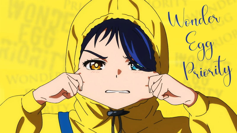 anime girls, wonder egg priority, 1080P